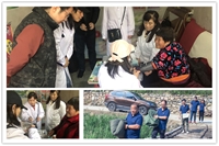 公司組織醫(yī)務人員為孤寡老人免費義診,送去常備藥品。組織志愿者為老人們送去過冬的被褥、棉衣棉褲等。